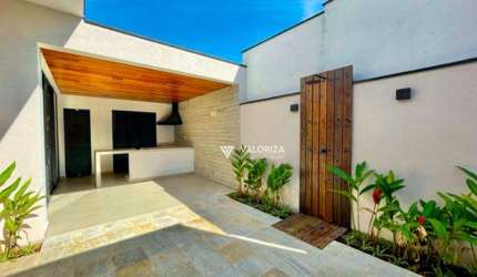 Casa com 3 dormitórios à venda, 124 m² por R$ 990.000,00 - Condomínio Terras de São Francisco - Sorocaba/SP
