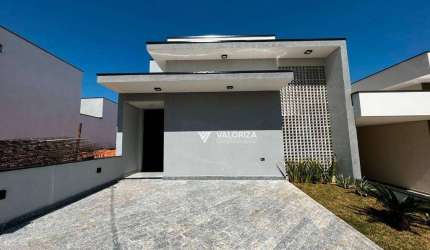Casa com 3 dormitórios à venda, 101 m² por R$ 715.000,00 - Condomínio Villagio Ipanema I - Sorocaba/SP