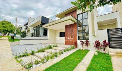 Casa com 3 quartos, sendo 1 suíte à venda, 112 m² por R$ 870.000 - Terras de São Francisco - Sorocaba/SP