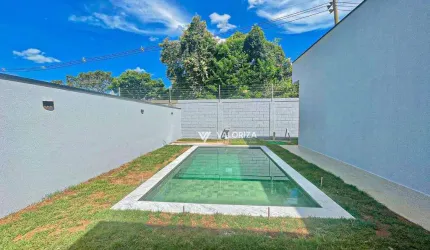 Linda casa em condomínio com piscina, sendo 3 quartos à venda, 206 m² por R$ 1.560.000 - Condomínio Residencial Una - Itu/SP