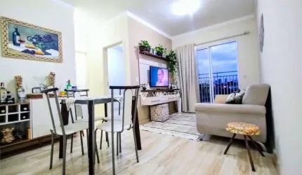 Apartamento com 2 dormitórios à venda, 50 m² por R$ 215.000,00 - Jardim Ana Claudia - Votorantim/SP