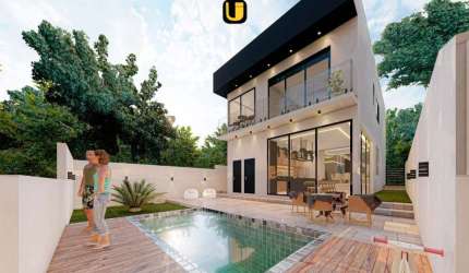 Casa de alto padrão no Condomínio Terras Alpha, Bairro Granja Marileusa: luxo e sofisticação em Uberlândia-MG!