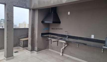 Cobertura Duplex Nova à Venda com 3 suítes, 236m², com 3 vagas, Vila Gilda, Santo André