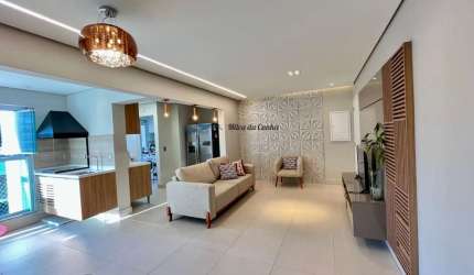 Apartamento com 3 dormitórios, 2 vagas, com 96m² Condomínio Master Patriani, Baeta Neves, São Bernardo do Campo