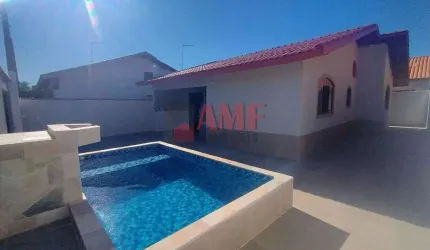 Cana nova com piscina em Mongagua