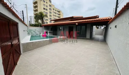 Casa lote inteiro beira mar na Vila Atlantica- Mongagua