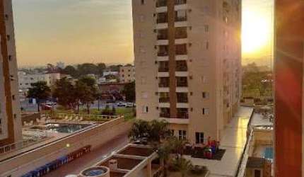 Apartamento com 2 dormitórios à venda, 63 m² por R$ 700.000,00 - Aquarius Residence Resort - São José dos Campos/SP