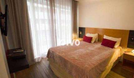 Apartamento com quarto à venda, 30 m² por R$ 372.000 - Paraíso
