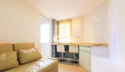 Apartamento com 1 quarto, 1 vaga, anda alto - pertinho do  da Hospital SP/UNIFESP  à venda, 30 m² por R$ 383.000 - Vila Clementino