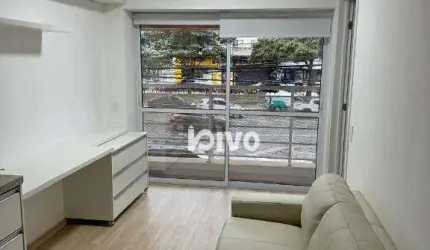Apartamento com 1 quartos para alugar, 32 m² por R$ 3.375/mês - Vila Mariana