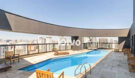 Flat com 1 quarto para alugar, 26 m² pacote por R$ 5.450/mês - Moema