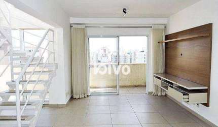 Cobertura com 2 quartos à venda, 106 m², 2 vagas, depósito, lazer, por R$ 1.300.000 - Mirandópolis