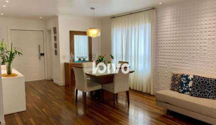 Apartamento ( 1 por andar ), com 3 suítes, 3 vagas, lazer, à venda, 187 m² por R$ 1.250.000 - Ipiranga - São Paulo/SP