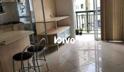 Apartamento Duplex com 1 suíte, sacada, 2 banheiros, 1 vaga e lazer completo  - para alugar, 60 m² por R$ 4.505/mês - Vila Mariana - São Paulo/SP