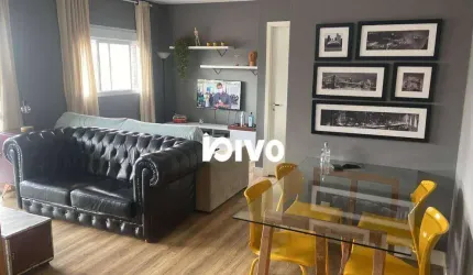 Apartamento com 1 dormitório para alugar com 1 vaga, 67 m² - Jardim Vila Mariana - São Paulo/SP
