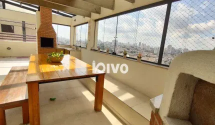 Cobertura Klabin, ótima localização, 3 dormitórios à venda, 214 m² por R$ 3.050.000 - Chácara Klabin - São Paulo/SP