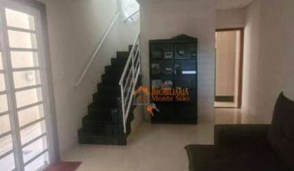 Sobrado com 4 dormitórios à venda, 200 m² por R$ 875.000,00 - Parque Flamengo - Guarulhos/SP