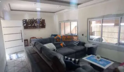 Sobrado com 4 dormitórios à venda, 438 m² por R$ 985.000,00 - Jardim Santa Clara - Guarulhos/SP