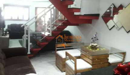 Sobrado com 3 dormitórios à venda, 125 m² por R$ 583.000,00 - Jardim Adriana - Guarulhos/SP