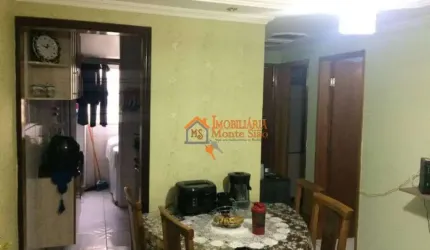 Apartamento com 2 dormitórios à venda, 54 m² por R$ 185.000,00 - Vila Nova Bonsucesso - Guarulhos/SP