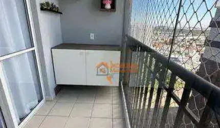 Apartamento com 3 dormitórios à venda, 66 m² por R$ 618.000,00 - Vila Augusta - Guarulhos/SP