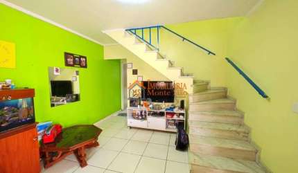 Sobrado com 2 dormitórios à venda, 116 m² por R$ 570.000,00 - Rosa de França  - Guarulhos/SP