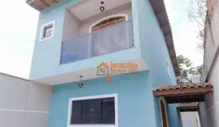 Sobrado com 3 dormitórios à venda, 180 m² por R$ 545.000,00 - Parque Continental II - Guarulhos/SP
