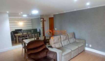 Apartamento com 3 dormitórios à venda, 76 m² por R$ 550.000,00 - Jardim Nova Taboão - Guarulhos/SP