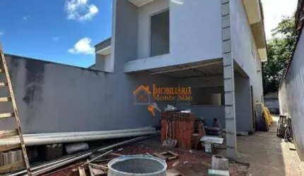 Sobrado com 3 dormitórios à venda, 90 m² por R$ 570.000,00 - Parque Residencial Scaffid II - Itaquaquecetuba/SP