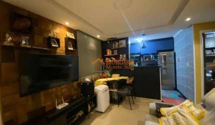 Apartamento com 2 dormitórios à venda, 45 m² por R$ 299.000,00 - Vila Alzira - Guarulhos/SP