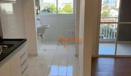 Apartamento com 2 dormitórios para alugar, 58 m² por R$ 3.722,00/mês - Vila Milton - Guarulhos/SP