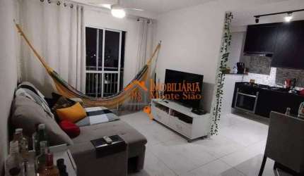 Apartamento com 2 dormitórios à venda, 59 m² por R$ 335.000,00 - Ponte Grande - Guarulhos/SP
