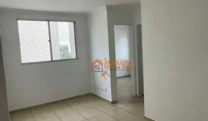 Apartamento com 2 dormitórios para alugar, 54 m² por R$ 1.300,00/mês - Cidade Parque Alvorada - Guarulhos/SP
