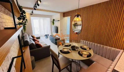 Apartamento com 2 dormitórios à venda, 58 m² por R$ 498.830,00 - Picanco - Guarulhos/SP