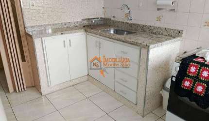 Apartamento com 2 dormitórios à venda, 62 m² por R$ 340.800,00 - Parque Cecap - Guarulhos/SP