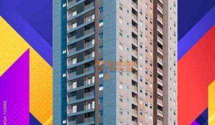 Apartamento com 2 dormitórios à venda, 55 m² por R$ 453.900,00 - Vila das Bandeiras - Guarulhos/SP