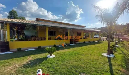 Chácara com 2 dormitórios à venda, 2000 m² por R$ 750.000,00 - Pouso Alegre - Santa Isabel/SP