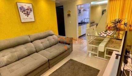Apartamento com 2 dormitórios à venda, 63 m² por R$ 298.200,00 - Centro - Guarulhos/SP