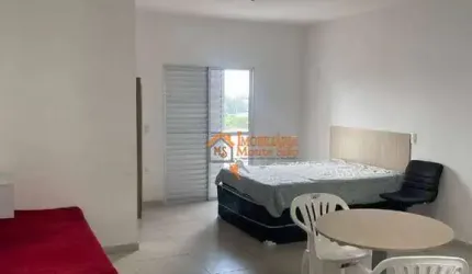 Kitnet com 1 dormitório para alugar por R$ 1.460,00/mês - Jardim Arapongas - Guarulhos/SP