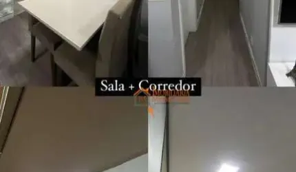 Apartamento com 3 dormitórios à venda, 60 m² por R$ 373.000,00 - Jardim Las Vegas - Guarulhos/SP