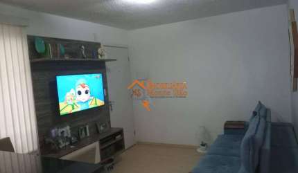 Apartamento Garden com 2 dormitórios à venda, 54 m² por R$ 265.000,00 - Vila Alzira - Guarulhos/SP