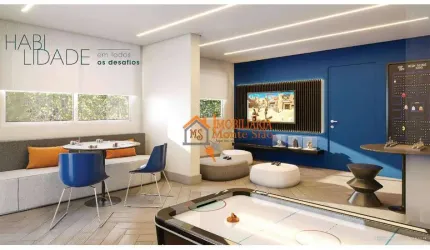 Apartamento com 2 dormitórios à venda, 55 m² por R$ 421.424,00 - Vila Rosália - Guarulhos/SP