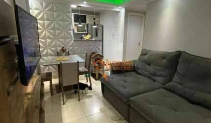 Apartamento com 2 dormitórios à venda, 45 m² por R$ 233.200,00 - Vila Alzira - Guarulhos/SP
