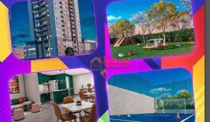 Apartamento com 2 dormitórios à venda, 47 m² por R$ 402.600,00 - Vila das Bandeiras - Guarulhos/SP