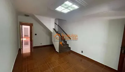 Sobrado com 4 dormitórios para alugar, 113 m² por R$ 3.580,00/mês - Jardim Santa Mena - Guarulhos/SP