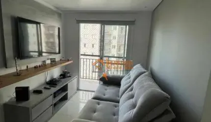 Apartamento com 2 dormitórios à venda, 52 m² por R$ 380.000,00 - Vila Augusta - Guarulhos/SP