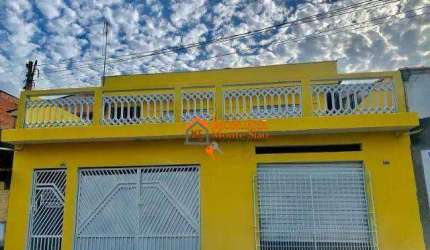 Sobrado com 3 dormitórios à venda, 430 m² por R$ 852.000,00 - Cidade Soberana - Guarulhos/SP