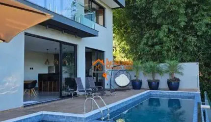 Casa com 4 dormitórios à venda, 570 m² por R$ 6.000.000,00 - Condomínio Vale das Águas - Bragança Paulista/SP