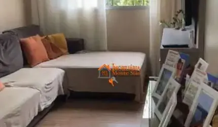 Apartamento com 2 dormitórios à venda, 56 m² por R$ 255.000,00 - Cocaia - Guarulhos/SP