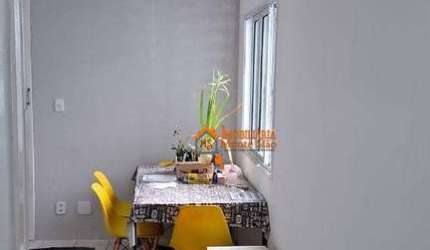 Apartamento com 2 dormitórios para alugar, 48 m² por R$ 1.509,00/mês - Vila Izabel - Guarulhos/SP